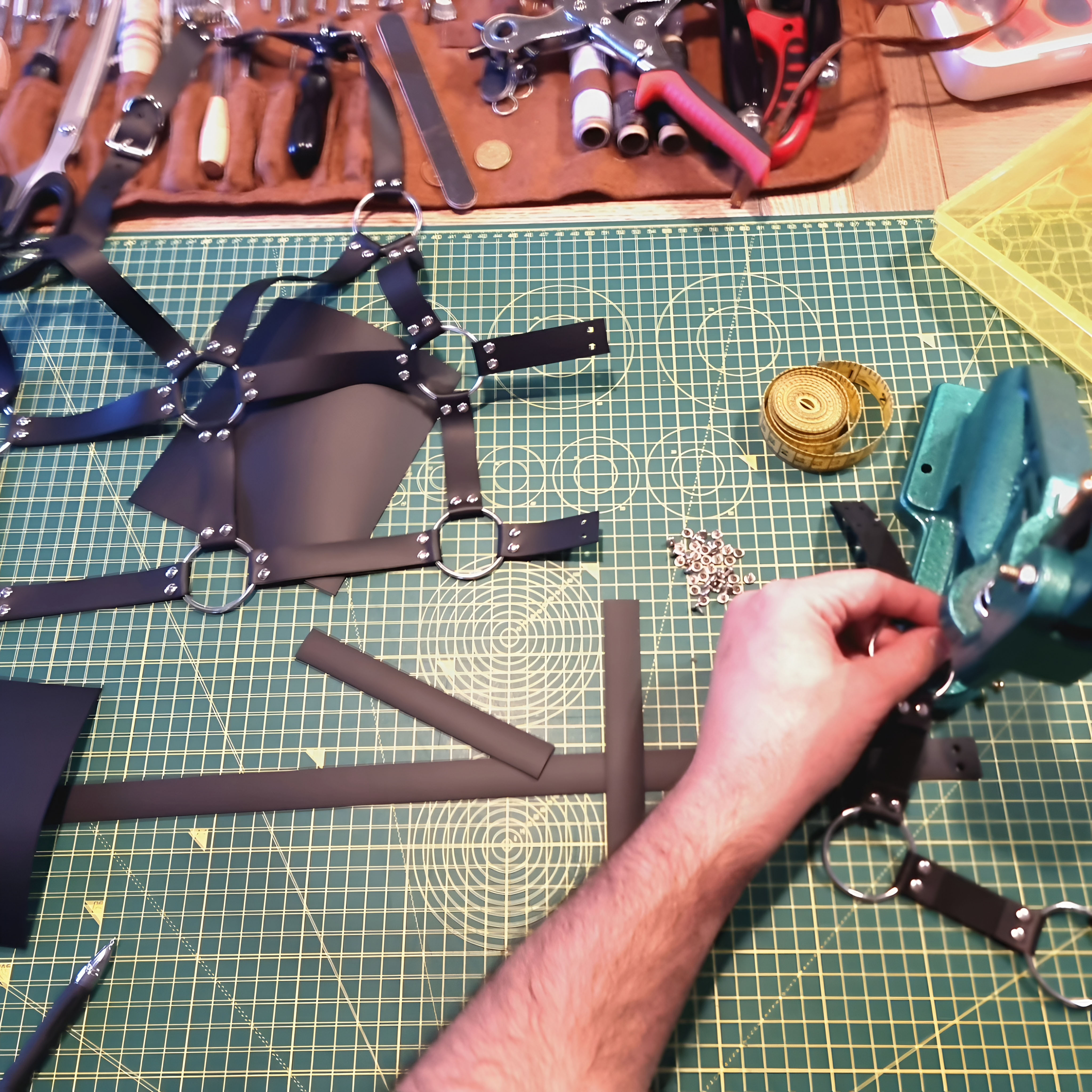 Leather workshop — the Puto.Co studio