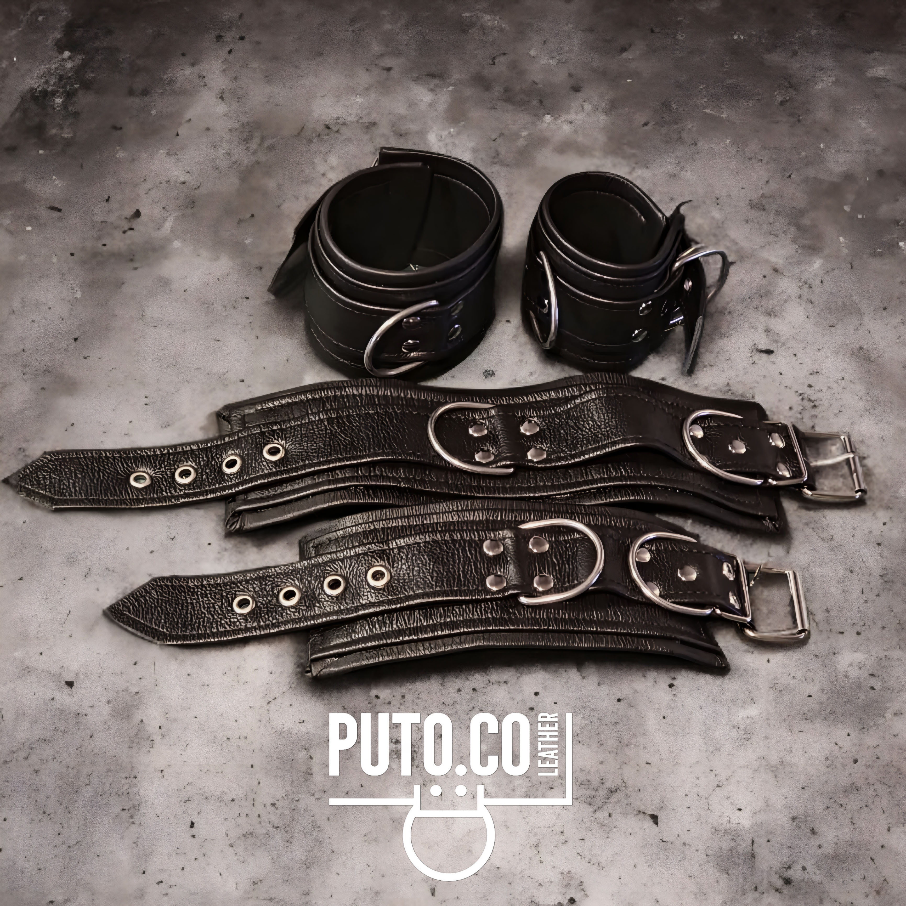 The Strapped Cuffs Set — 3